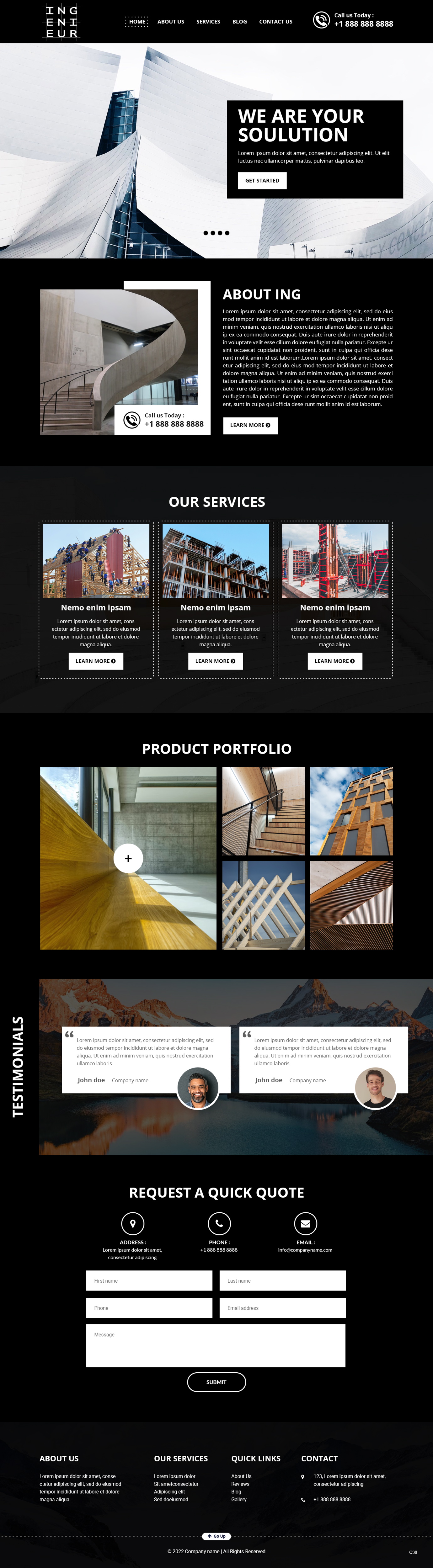Diseño Web por pb para Marc Iten Websolutions | Diseño #28054813