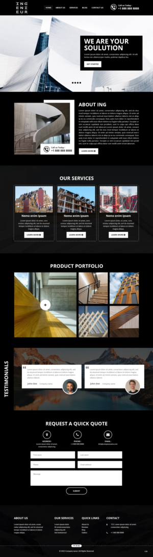 Web Design by pb for Marc Iten Websolutions | Design: #28054813