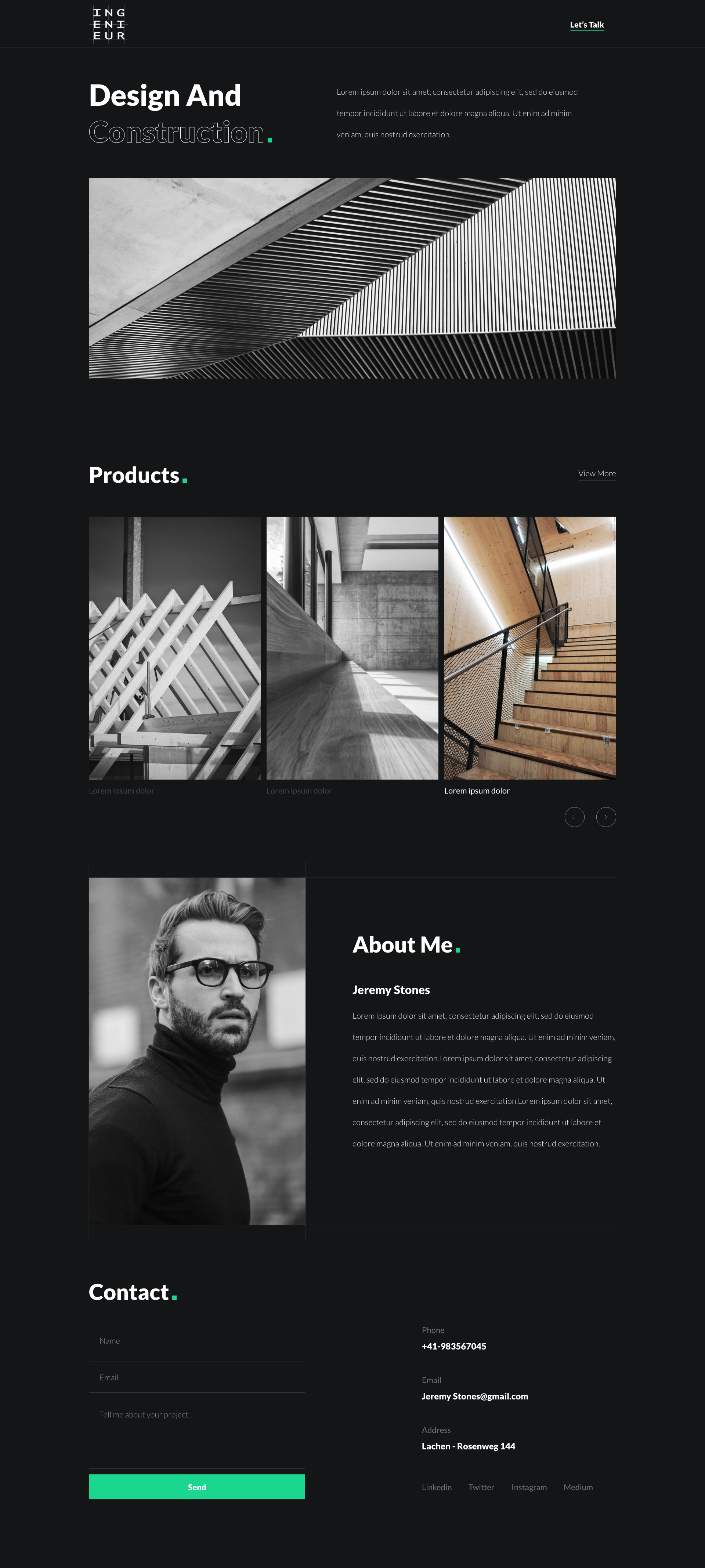Web Design by Aidinelo for Marc Iten Websolutions | Design #28044018