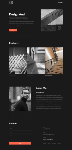 Web Design by Aidinelo for Marc Iten Websolutions | Design: #28059298