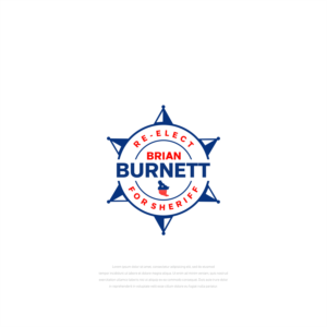 Re-Elect Brian Burnett for Sheriff | Logo Design by Low_vertical