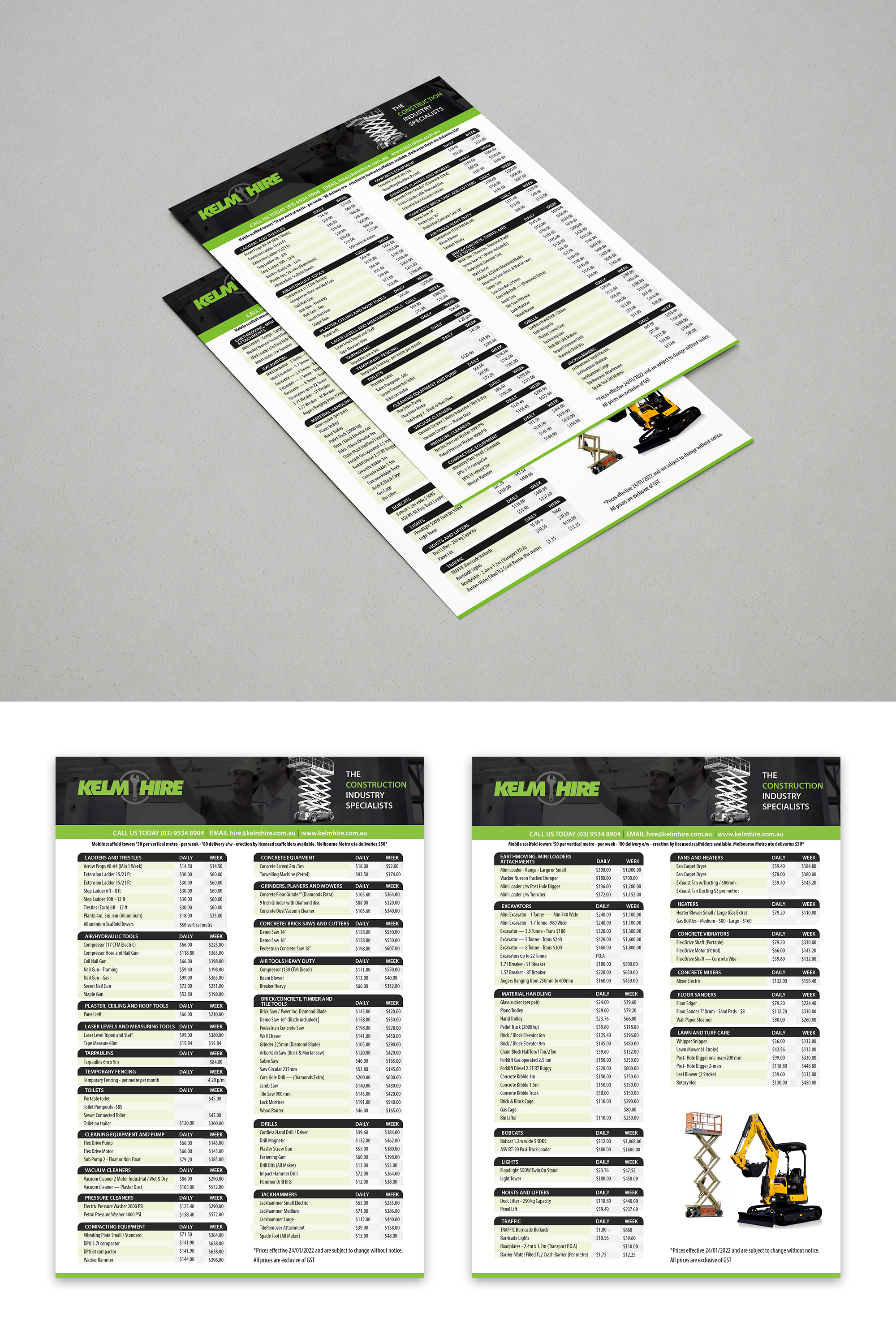 Flyer Design by Design Motion for kelm hire  | Design #28048477