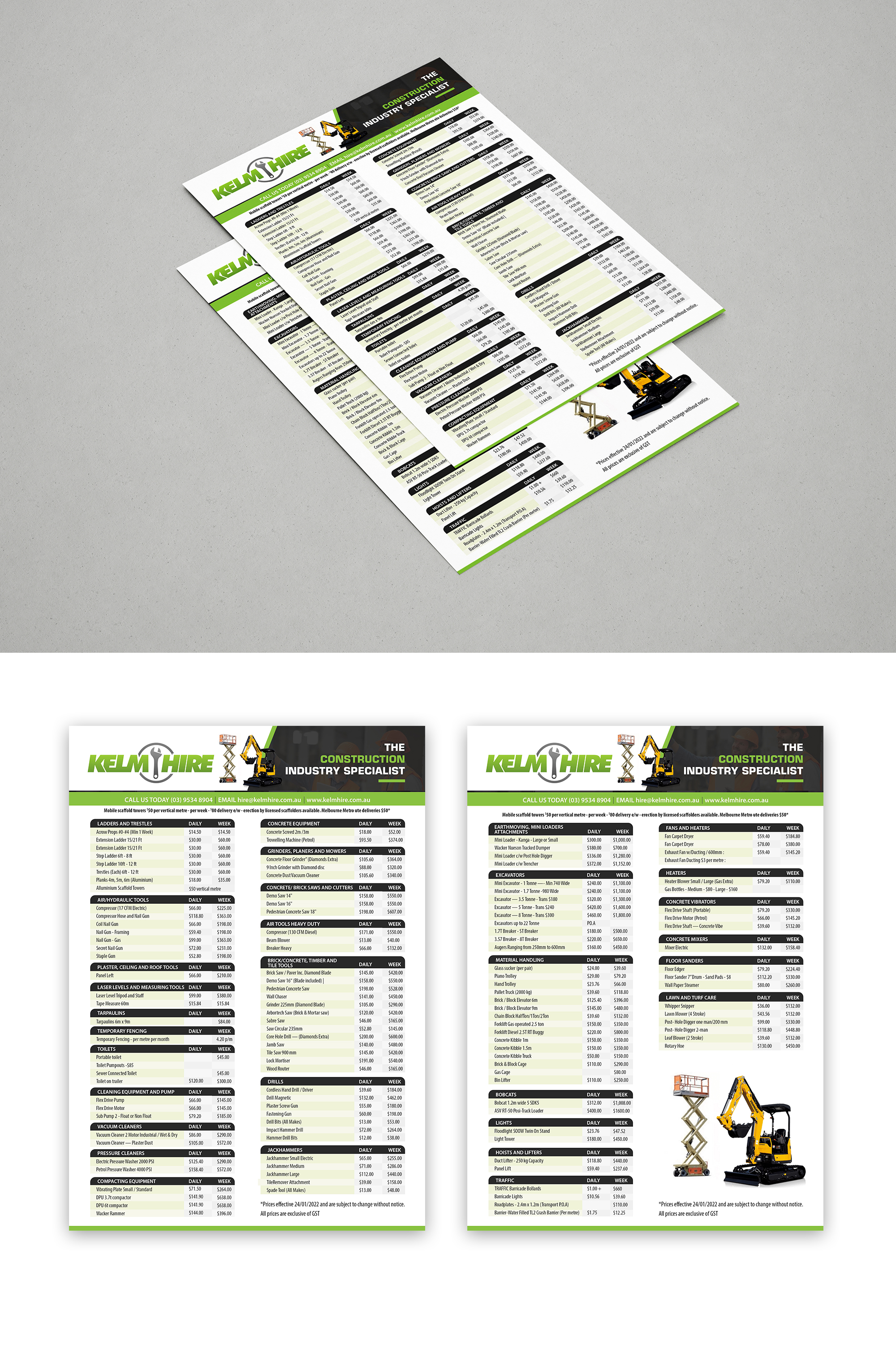 Flyer Design by Design Motion for kelm hire  | Design #28048478