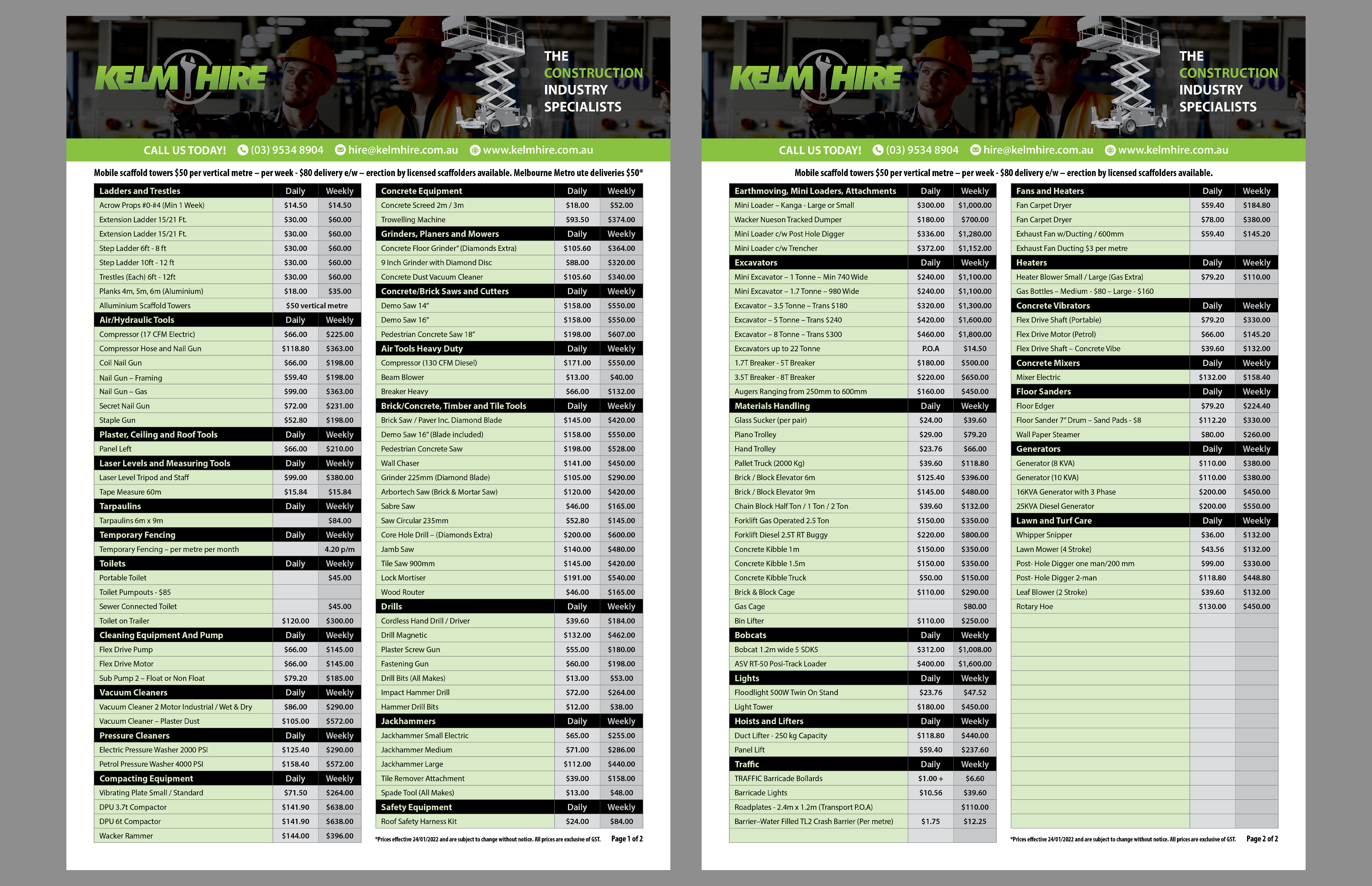 Flyer Design by Murmu Designs for kelm hire  | Design #28057495