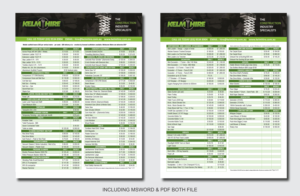 Flyer Design by kgraphics2011 for kelm hire  | Design: #28039550