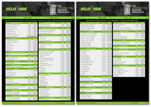 Flyer Design by aj for kelm hire  | Design: #28070534