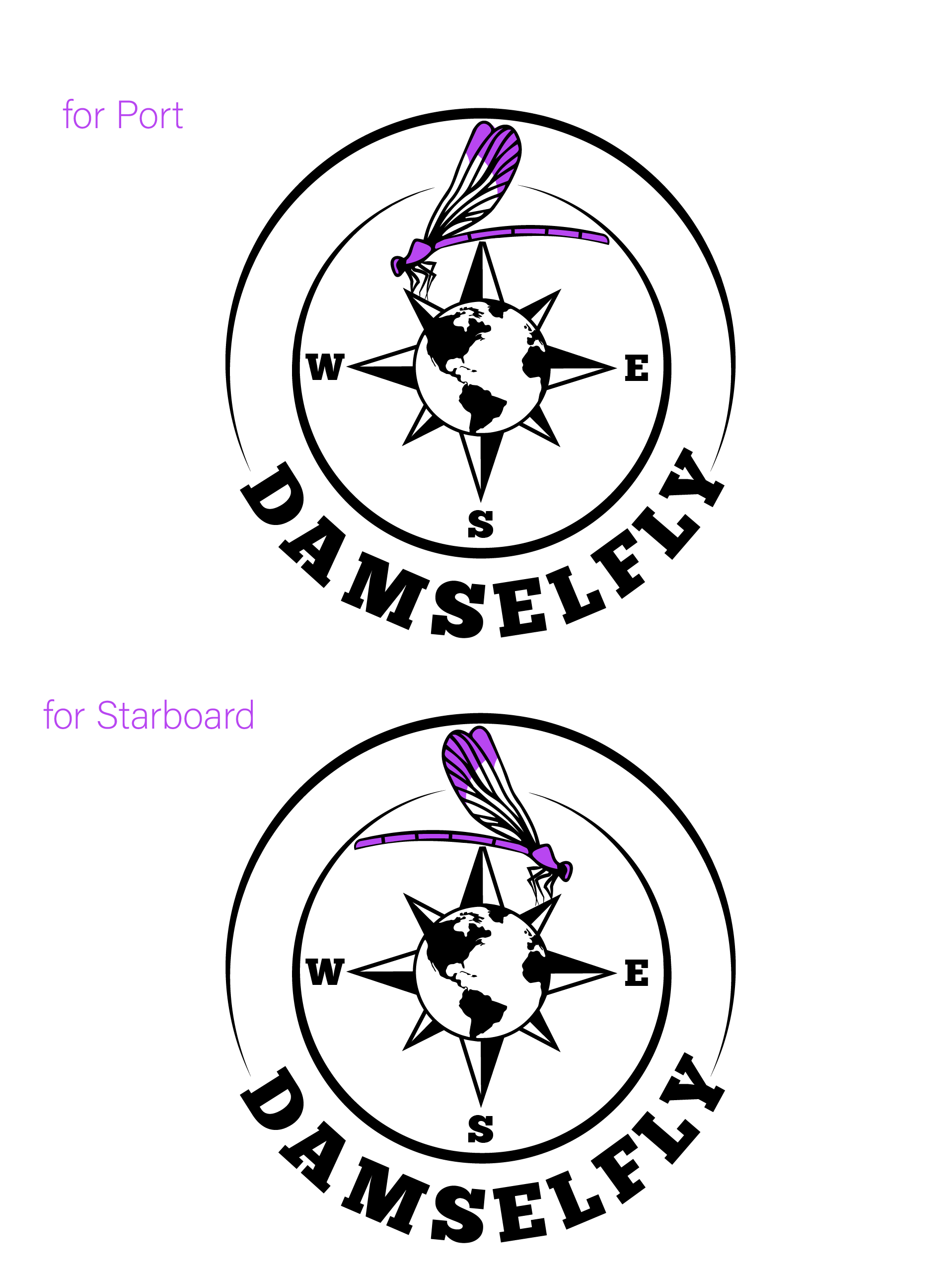 Logo-Design von  geomateo für Sailing Damselfly  | Design #28044873