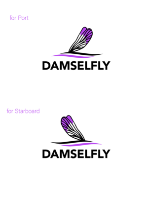 Logo Design by  geomateo for Sailing Damselfly  | Design #28045073