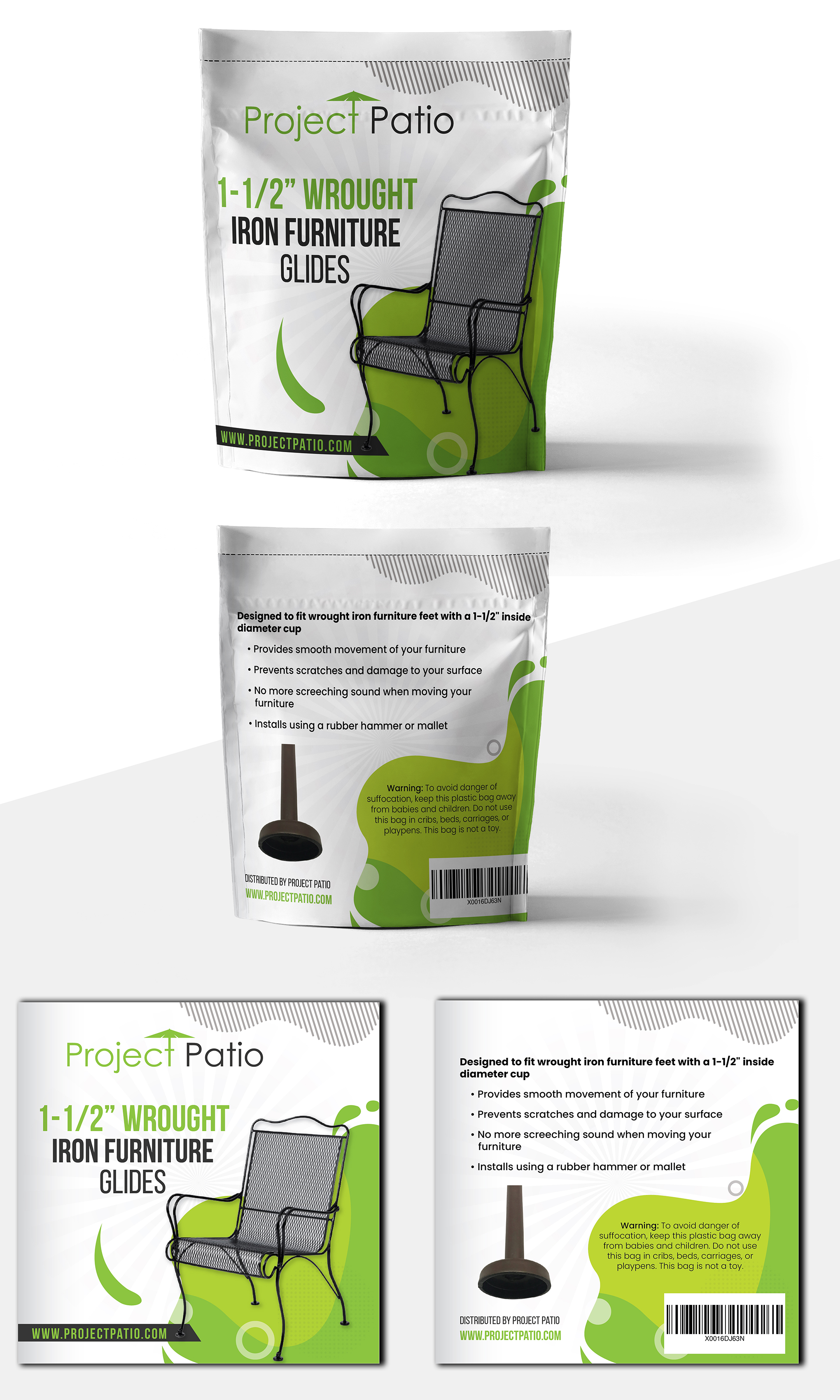 Packaging Design by creativemood438 for Project Patio | Design #28052868