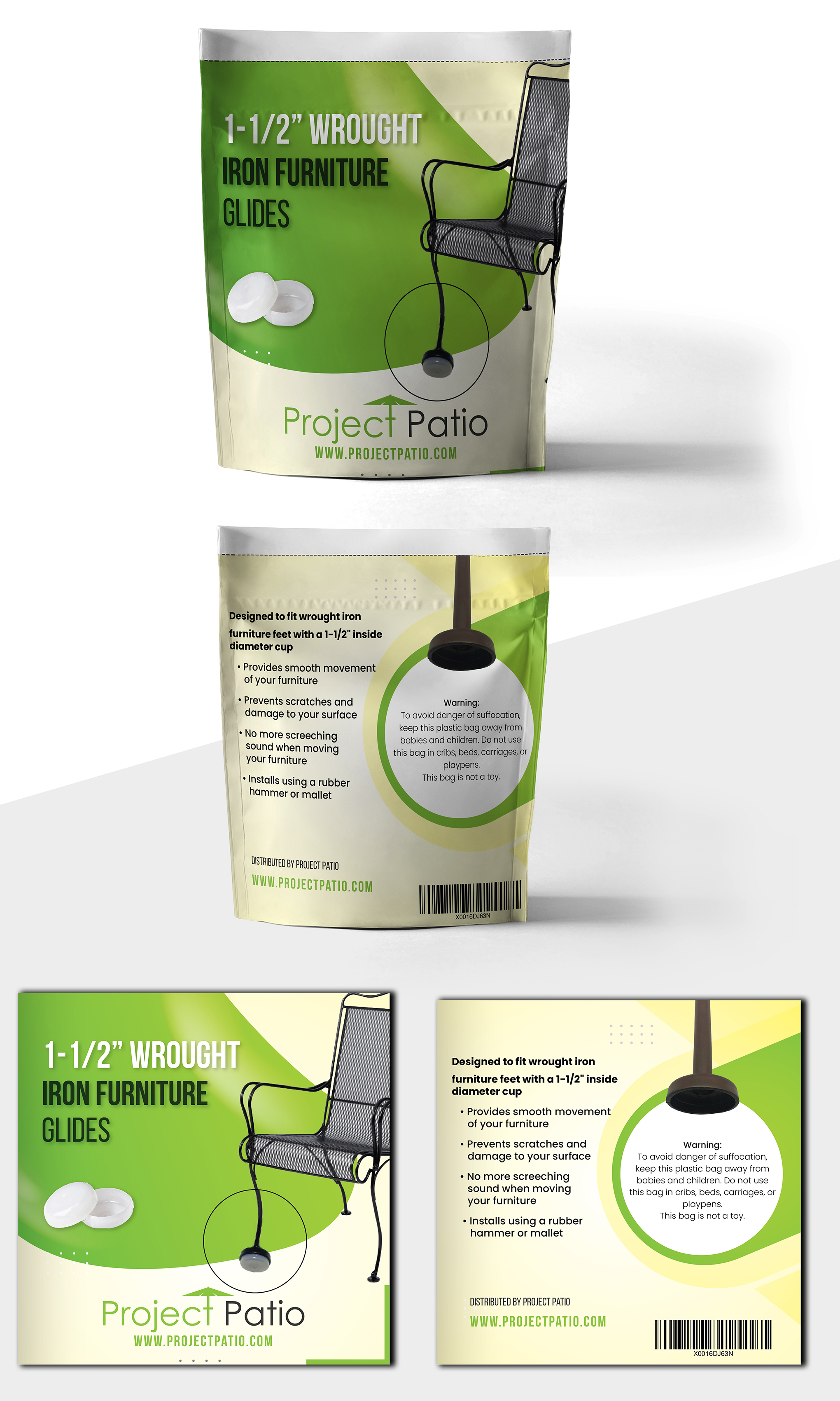Packaging Design by creativemood438 for Project Patio | Design #28052869