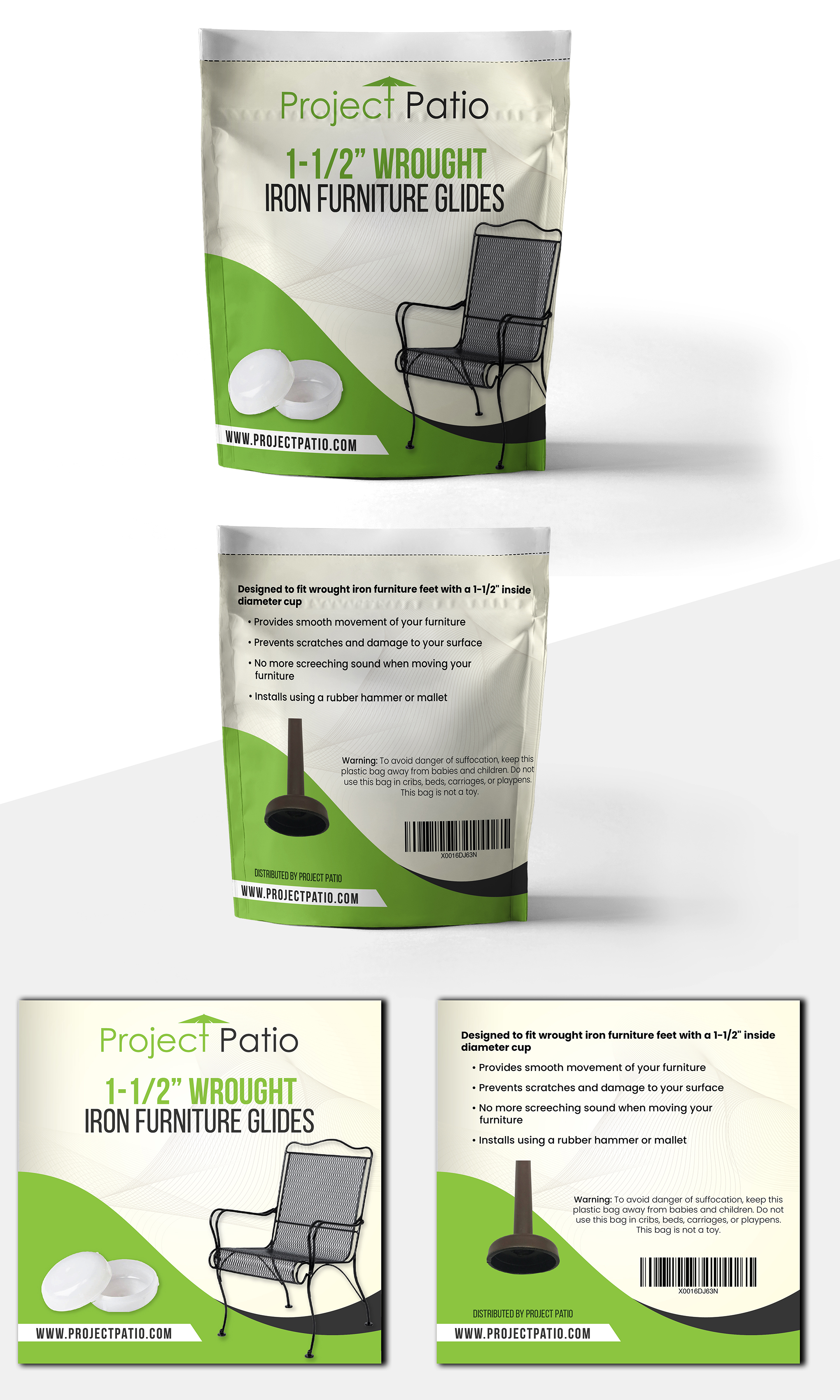 Packaging Design by creativemood438 for Project Patio | Design #28052870