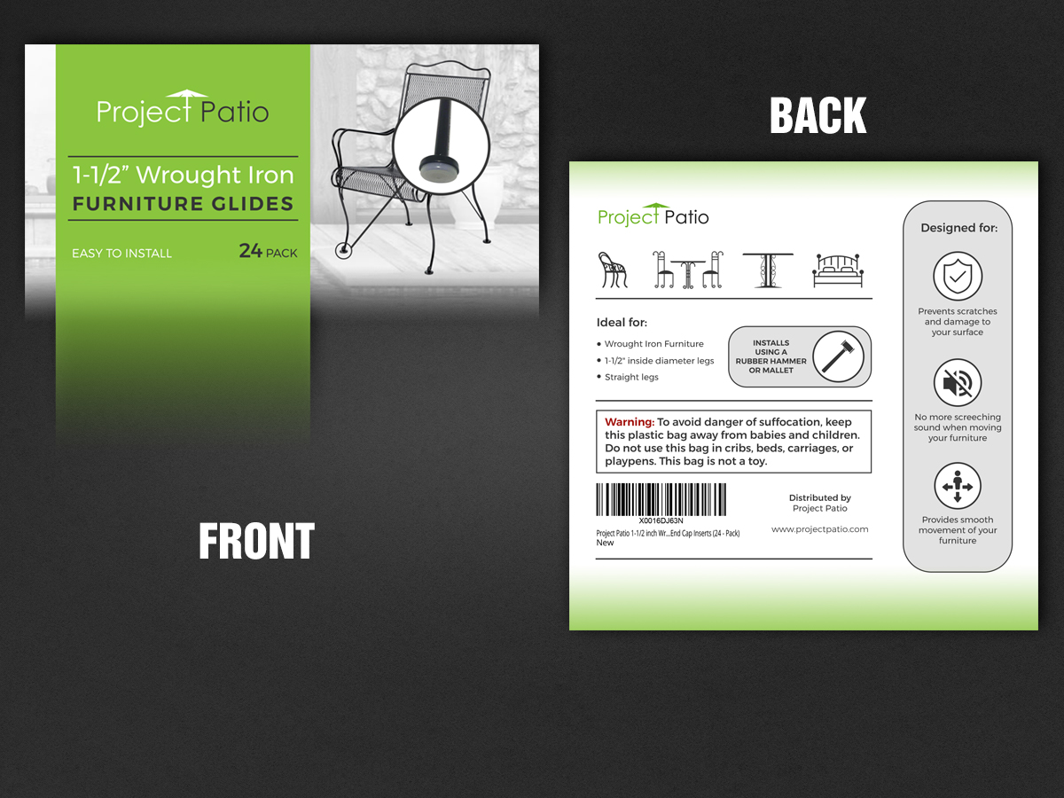 Verpackungs-Design von rug für Project Patio | Design #28046514