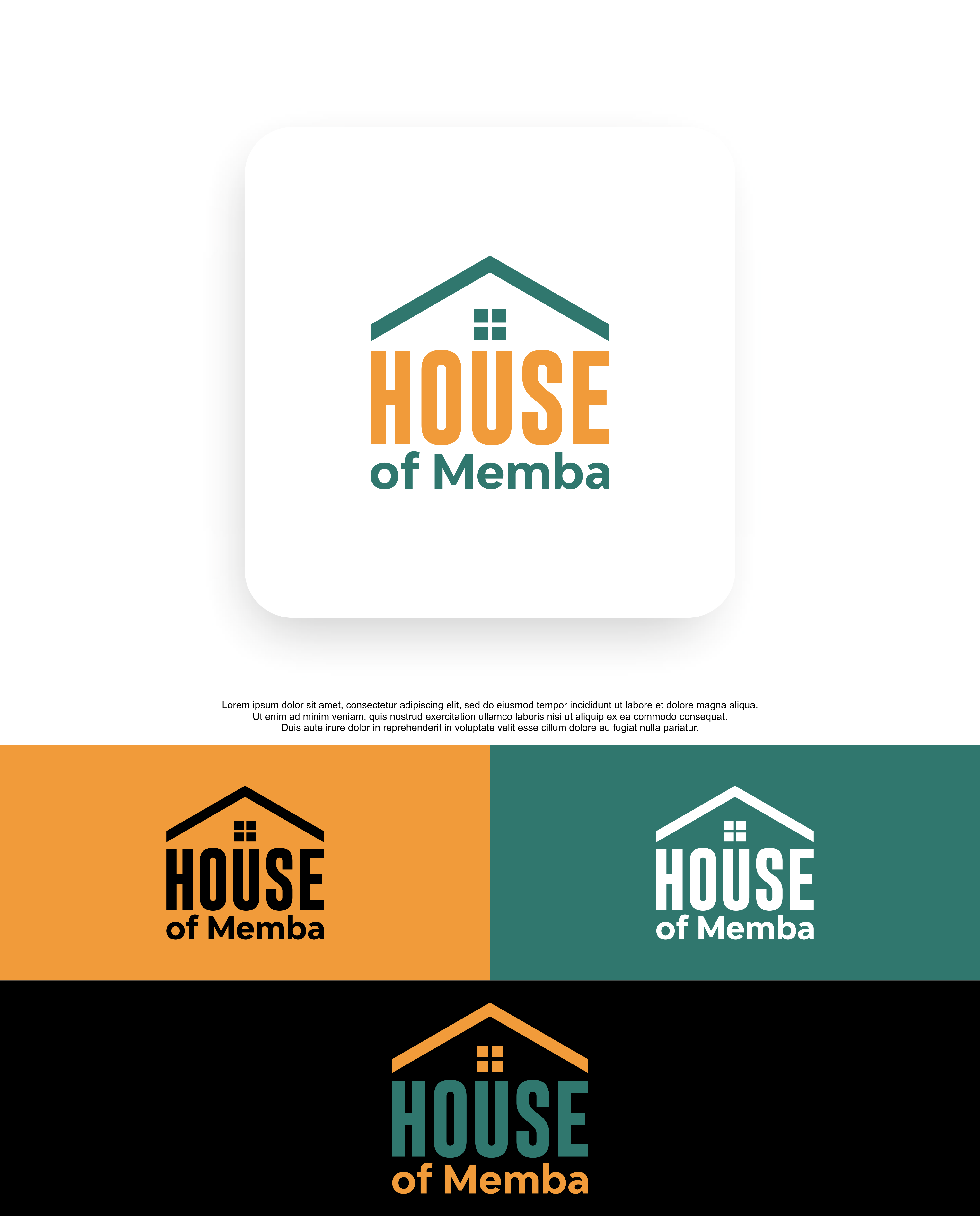 Diseño de Logo por QILLASOFT-Design para Memba Real Estate | Diseño #28061559