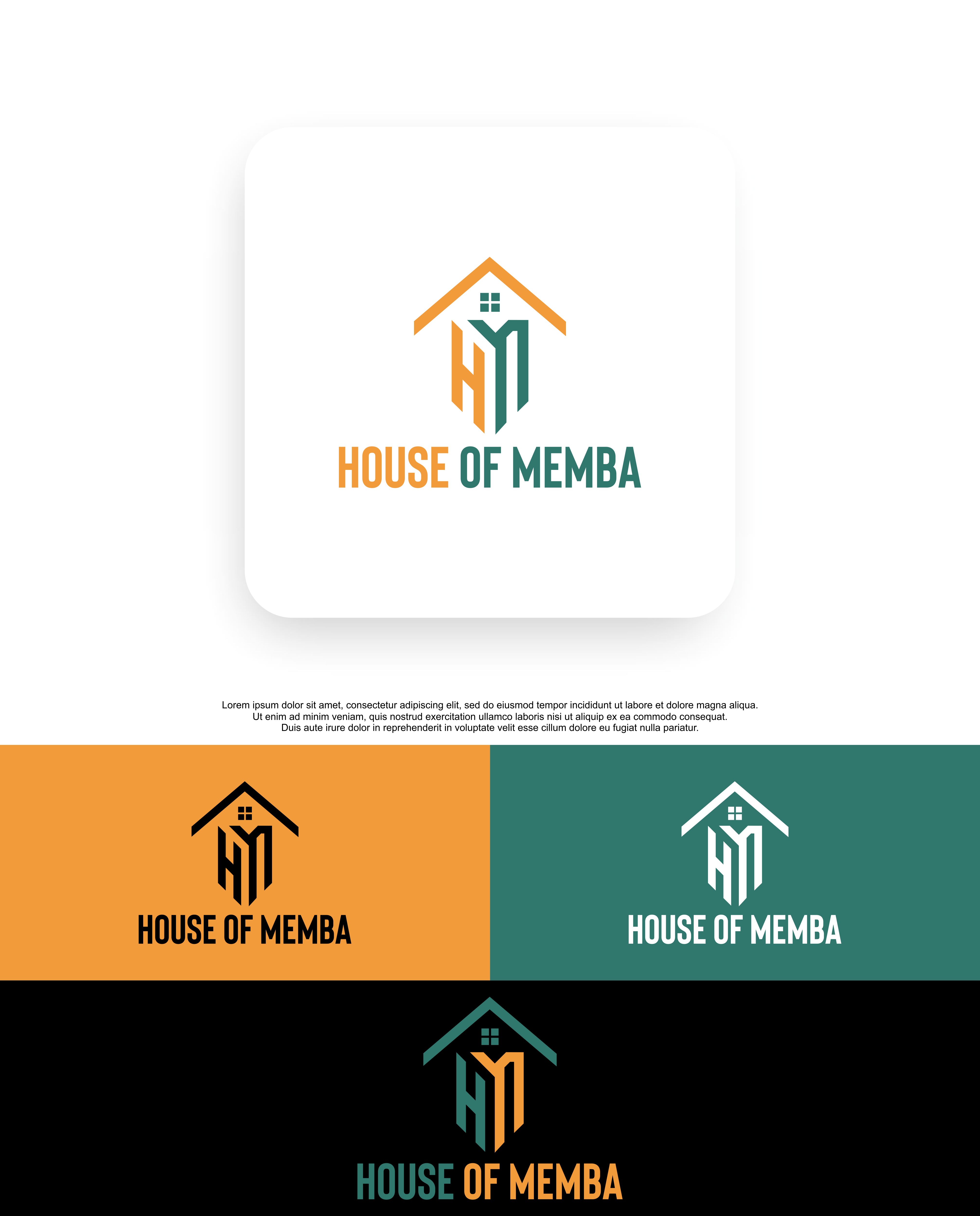 Diseño de Logo por QILLASOFT-Design para Memba Real Estate | Diseño #28061560