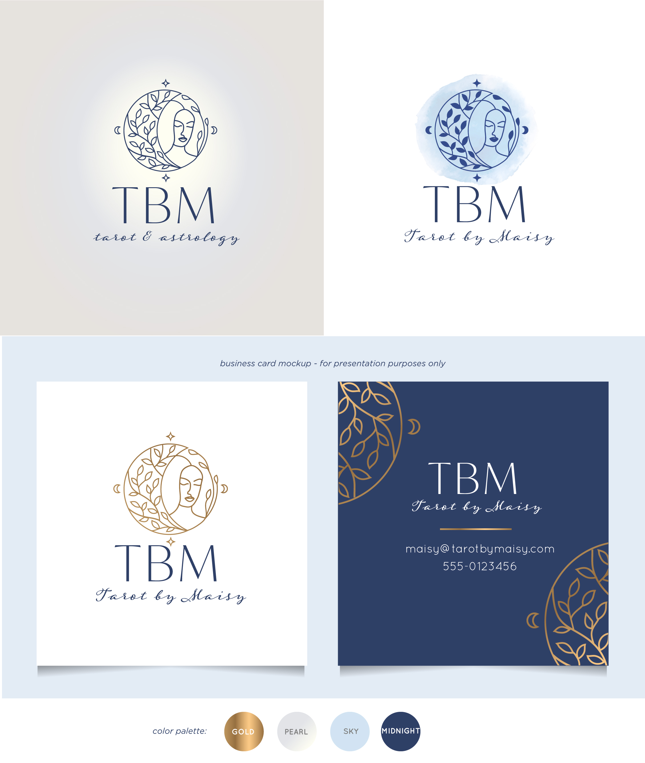 Logo-Design von Birdcage für Tarot By Maisy | Design #28061590