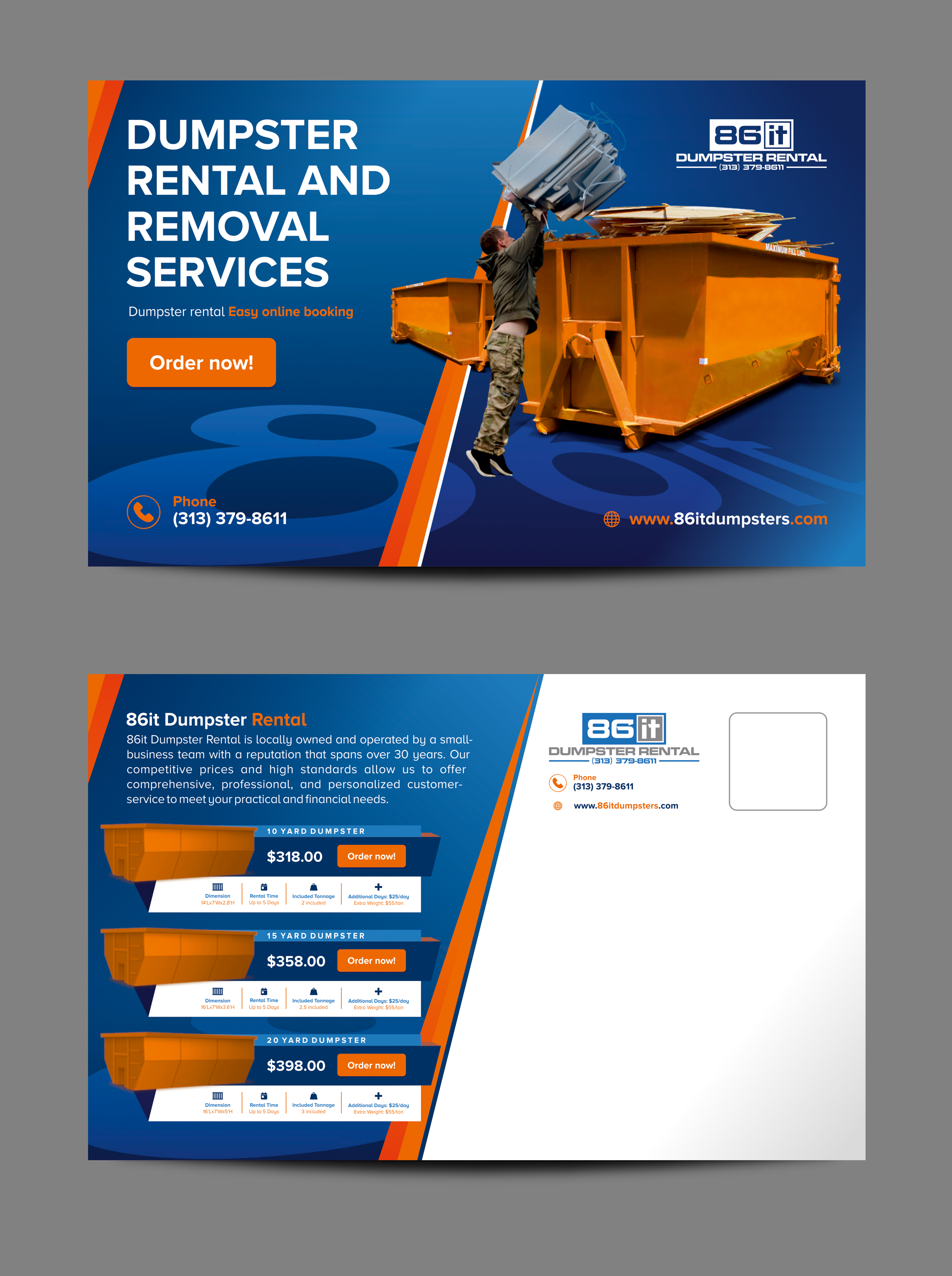 Postcard Design by KreativeMadz for this project | Design #28052480