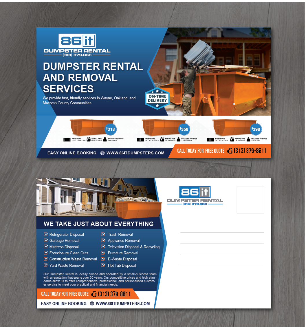 Postcard Design by alex989 for this project | Design #28047170