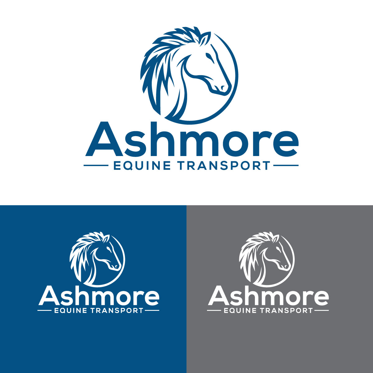 Logo Design for Ashmore Equine Transport by Isabella... Design 28060666