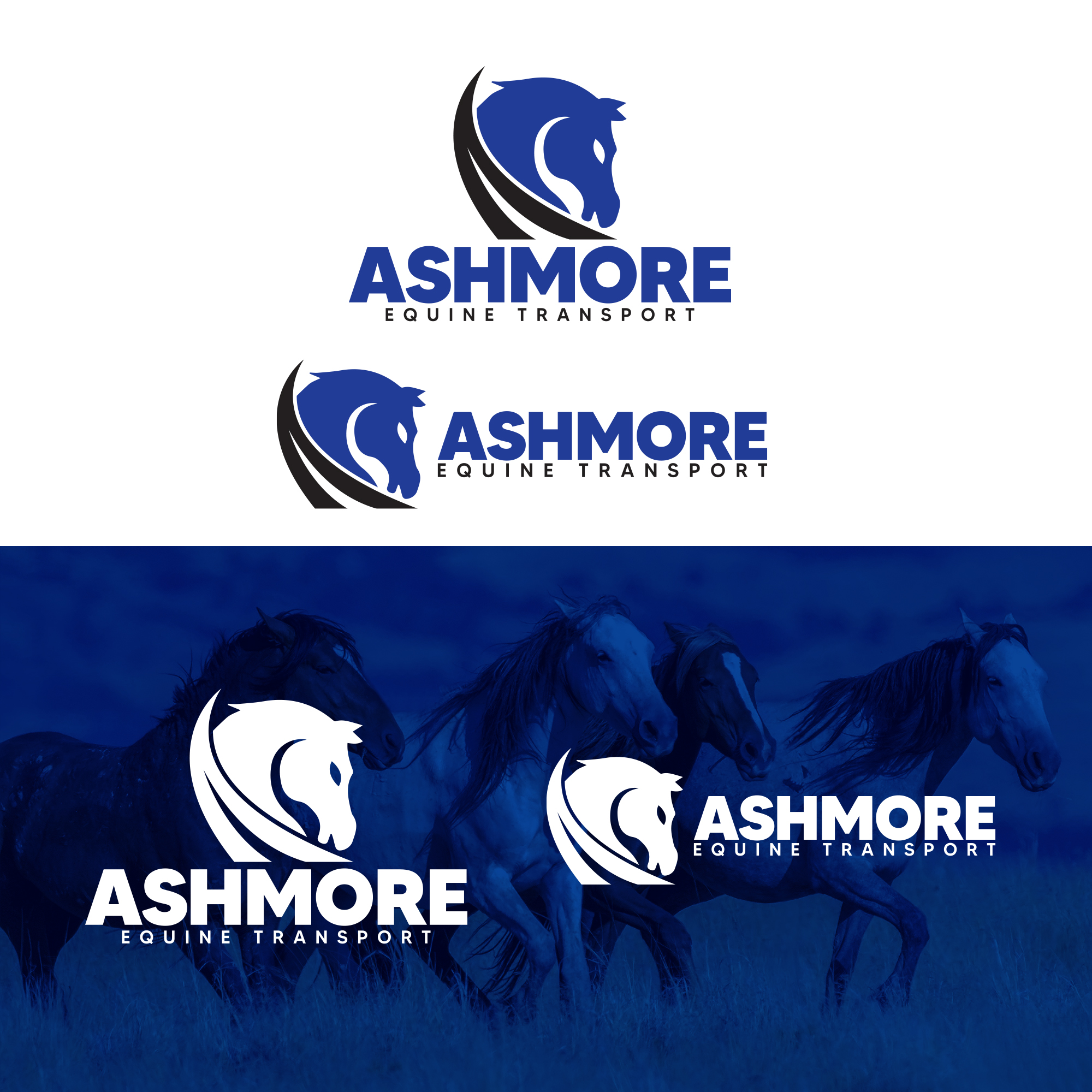 Diseño de Logo por ShannonH™ para Ashmore Equine Transport | Diseño #28082600