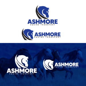 Logo Design by CreativeGwen™ for Ashmore Equine Transport | Design: #28082600