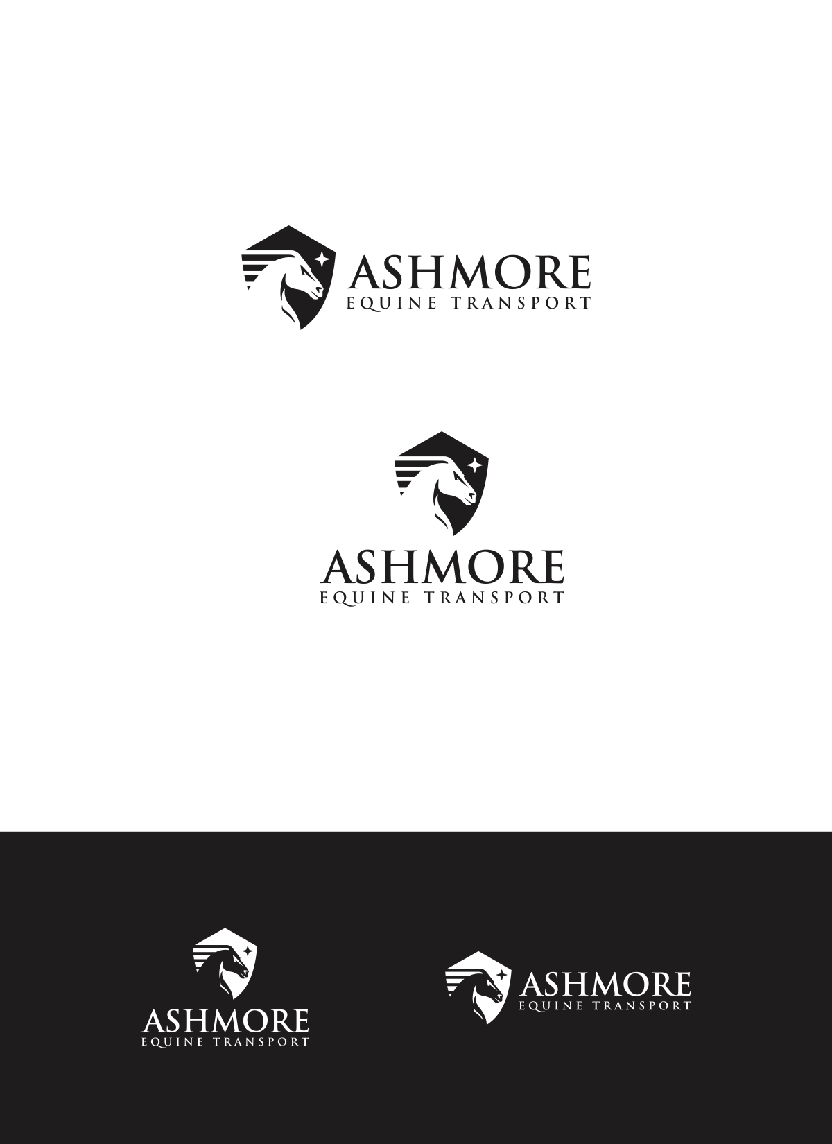 Diseño de Logo por DoMadic para Ashmore Equine Transport | Diseño #28077005