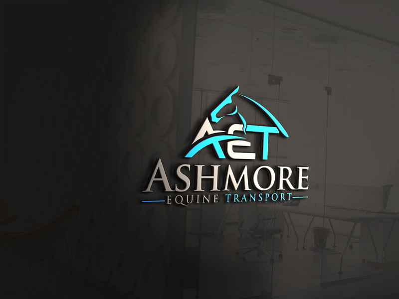 Logo Design by Runner247 for Ashmore Equine Transport | Design: #28054212
