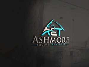 Logo Design by Runner247 for Ashmore Equine Transport | Design: #28054212