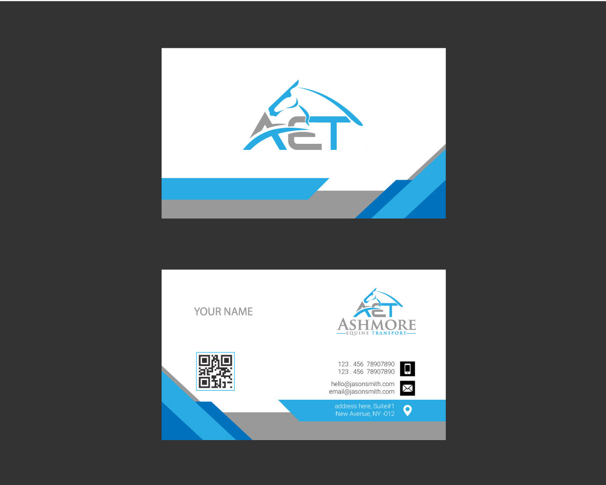Logo Design by Runner247 for Ashmore Equine Transport | Design #28063994