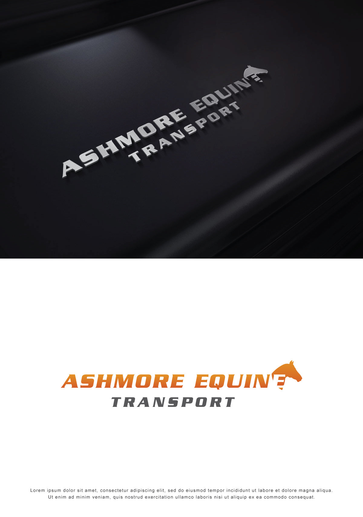 Diseño de Logo por Mohammad_Rasel para Ashmore Equine Transport | Diseño #28083013