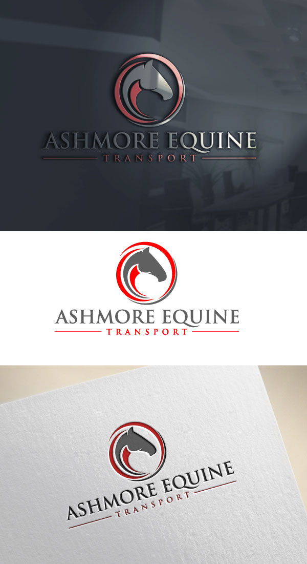 Logo Design by AB design ..... for Ashmore Equine Transport | Design #28045744