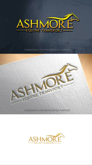 Logo Design by graphicevolution for Ashmore Equine Transport | Design: #28053398