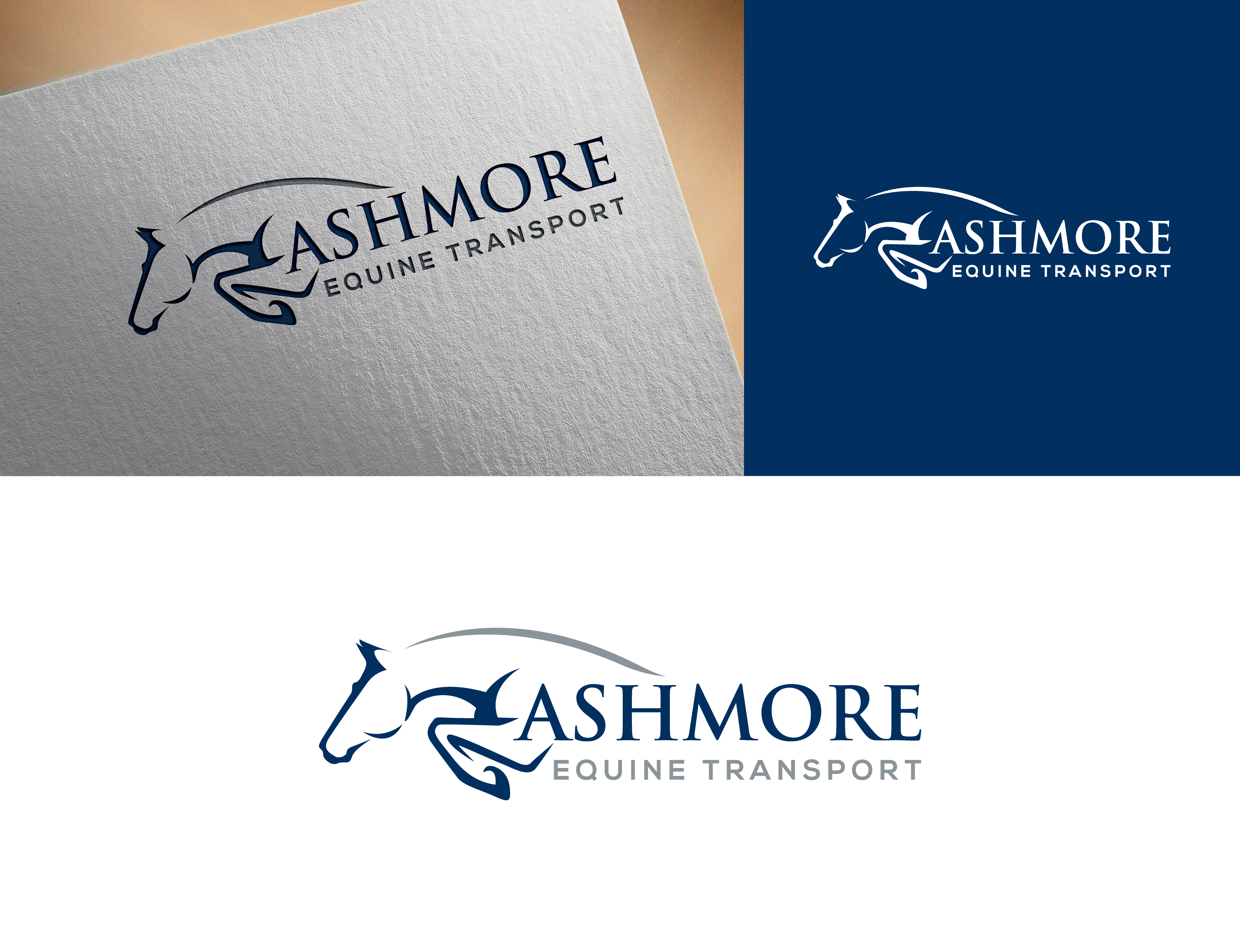 Logo Design by Md Shehidul Islam Rimon for Ashmore Equine Transport | Design #28050632