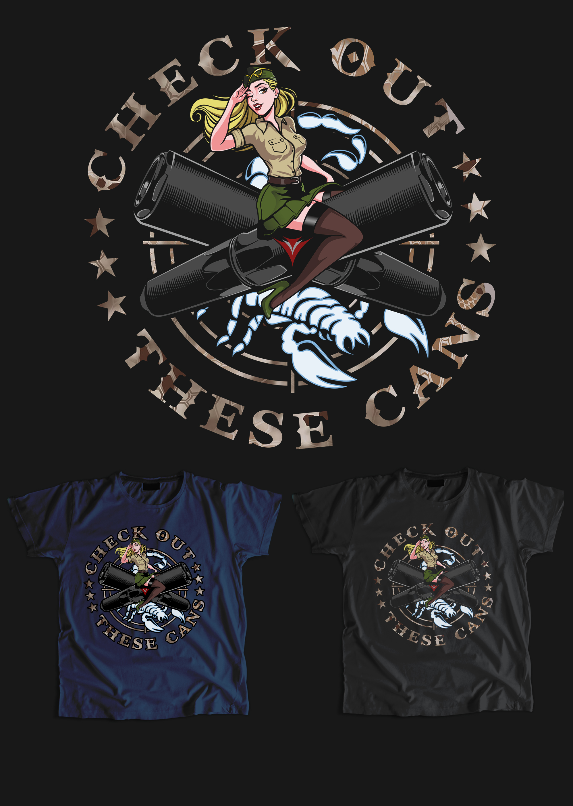 T-shirt Design by AVColor Design for this project | Design #28118291