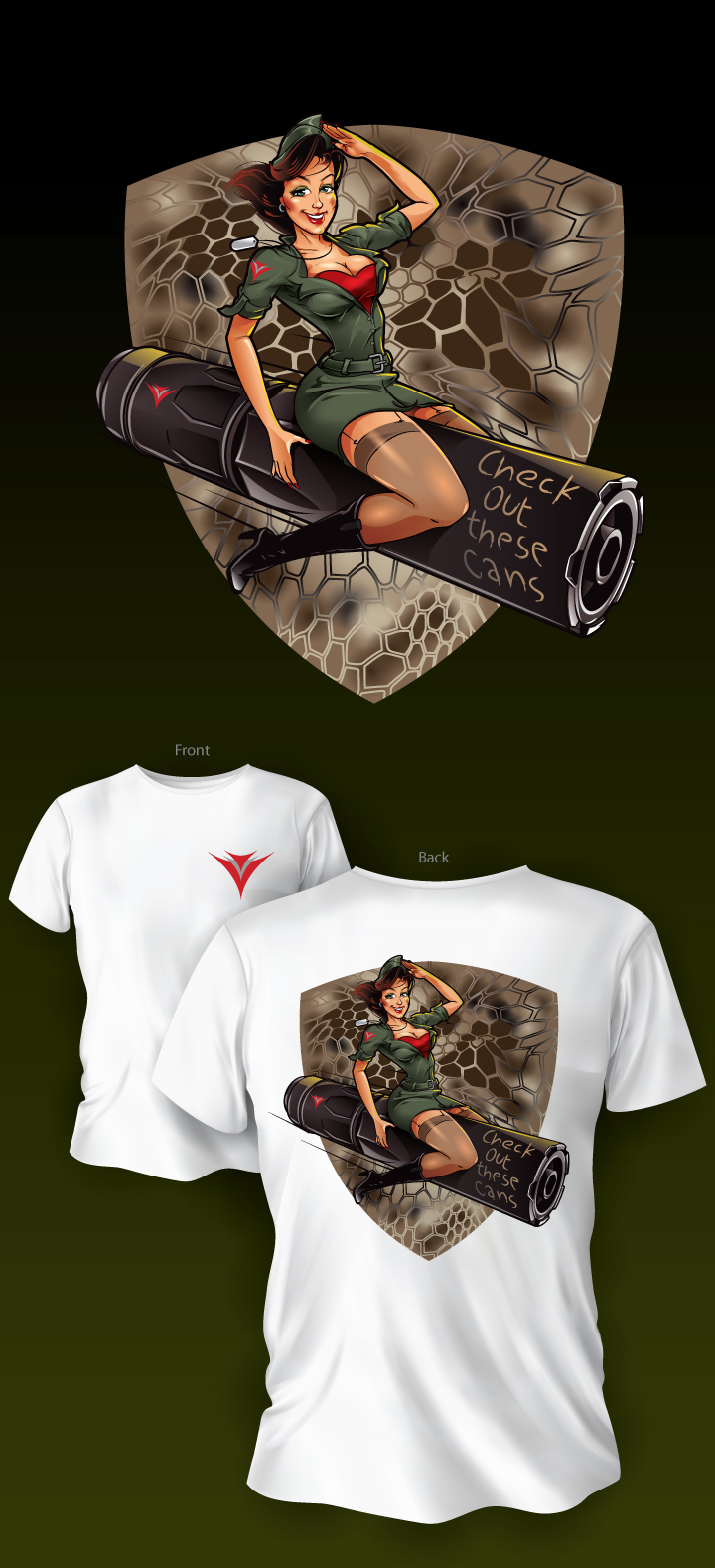 T-shirt Design by ally designs for this project | Design #28122099
