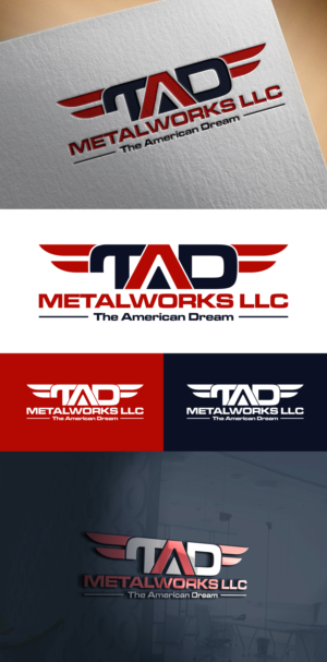 Logo Design by Rupok MT for TAD Metalworks LLC | Design: #28045314