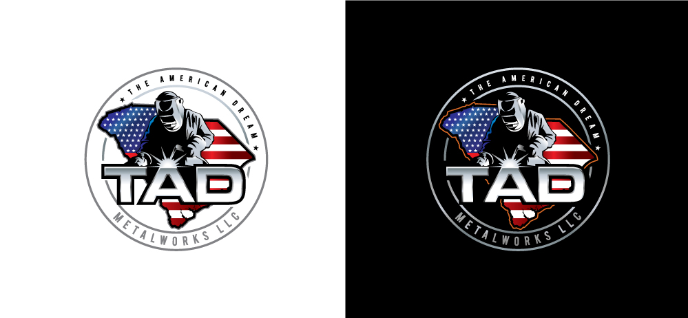 Logo-Design von step forward 2 für TAD Metalworks LLC | Design: #28083844