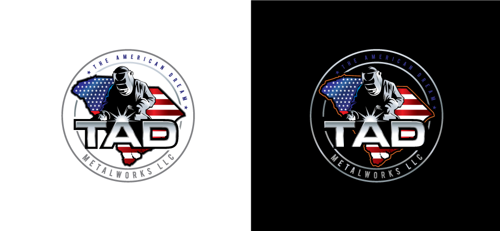 Logo Design by step forward 2 for TAD Metalworks LLC | Design #28083846