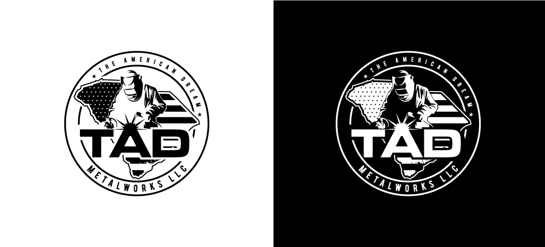 Logo Design by step forward 2 for TAD Metalworks LLC | Design #28110466