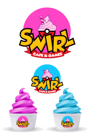 Swirl - Cafe & Games | Design de Logo par Sergio Coelho