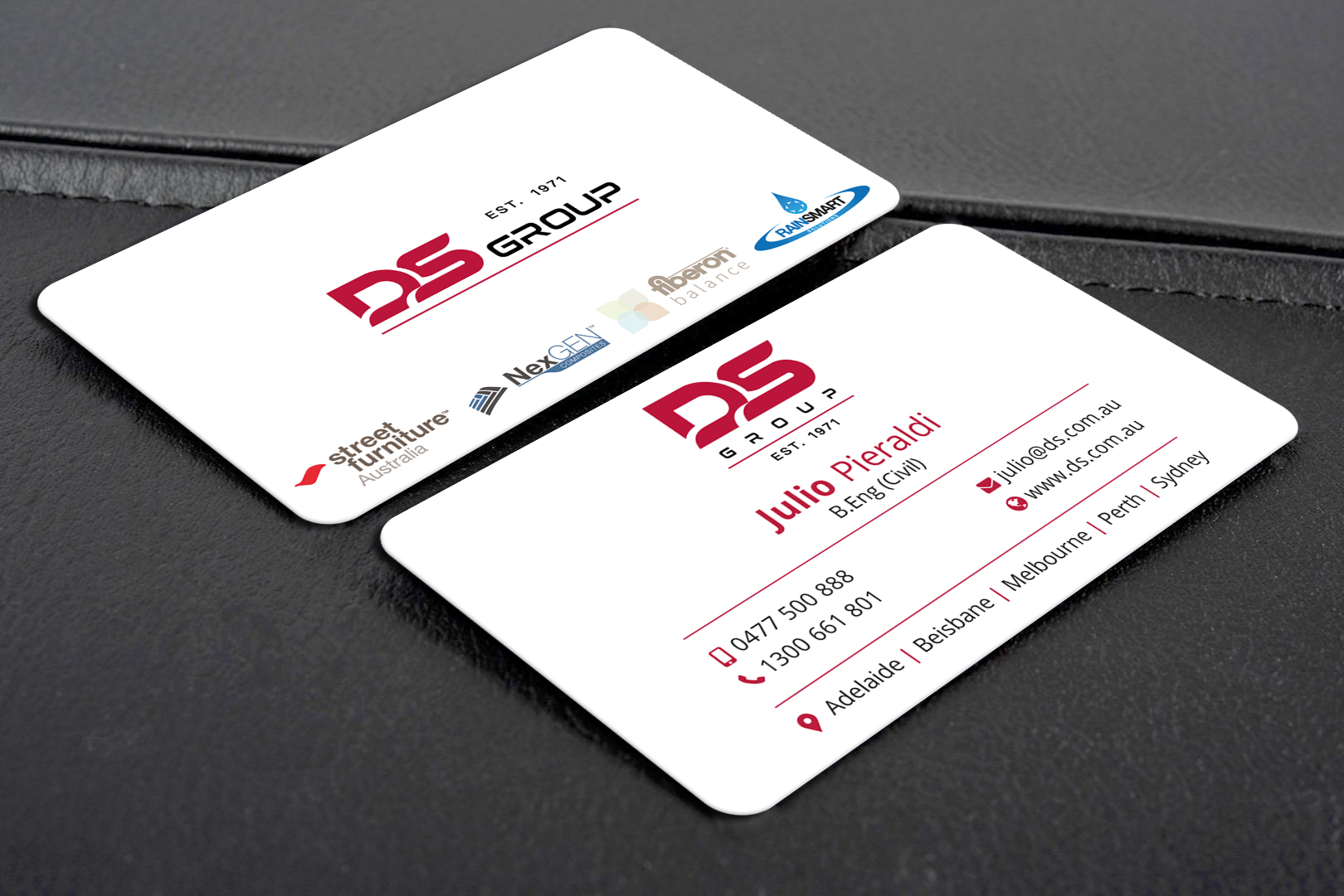Business Card Design by Creative Moon Design for DS Agencies Pty Ltd | Design #28045582