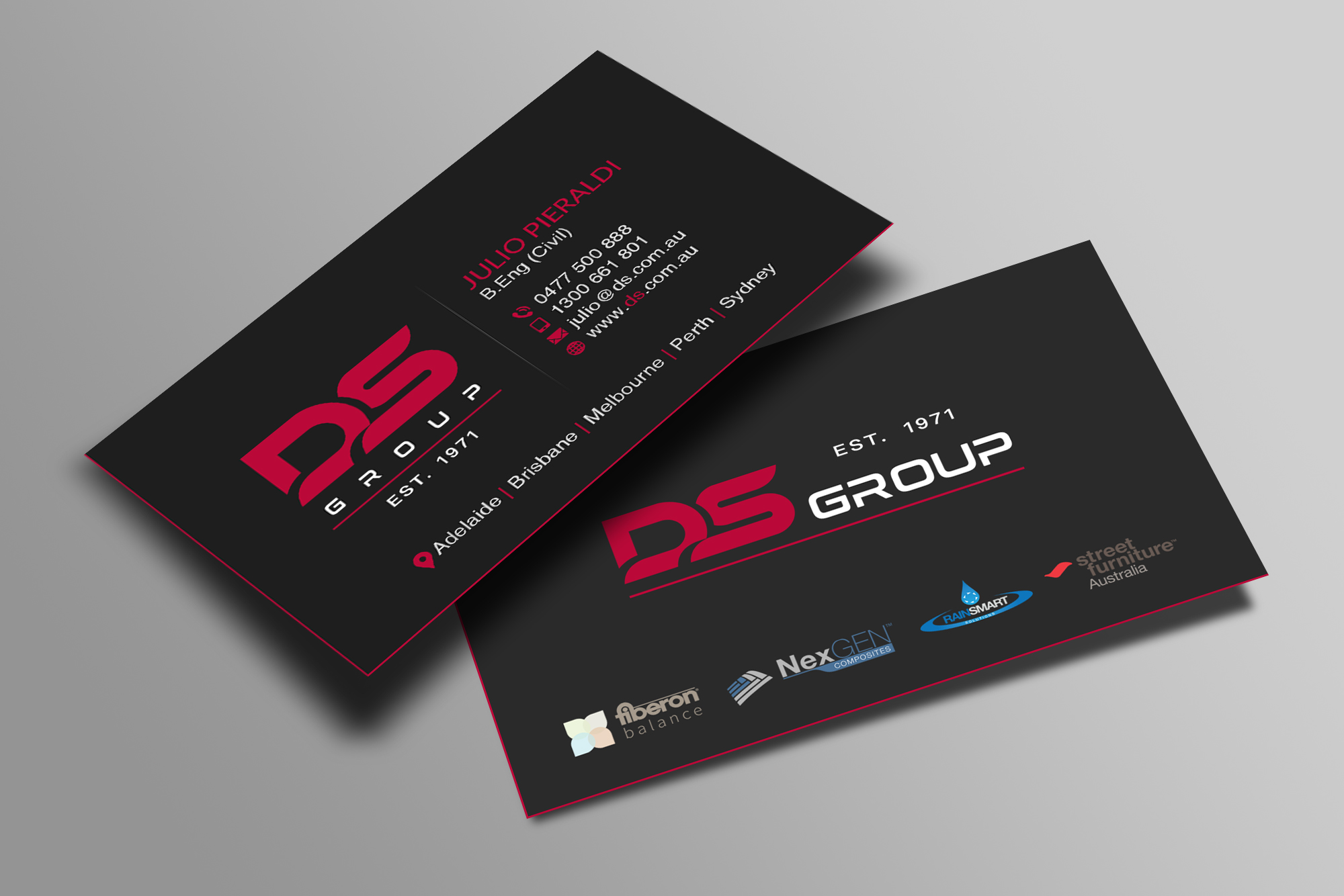 Business Card Design by Creations Box 2015 for DS Agencies Pty Ltd | Design #28048017