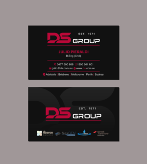 Business Card Design by Creations Box 2015 for DS Agencies Pty Ltd | Design: #28065132