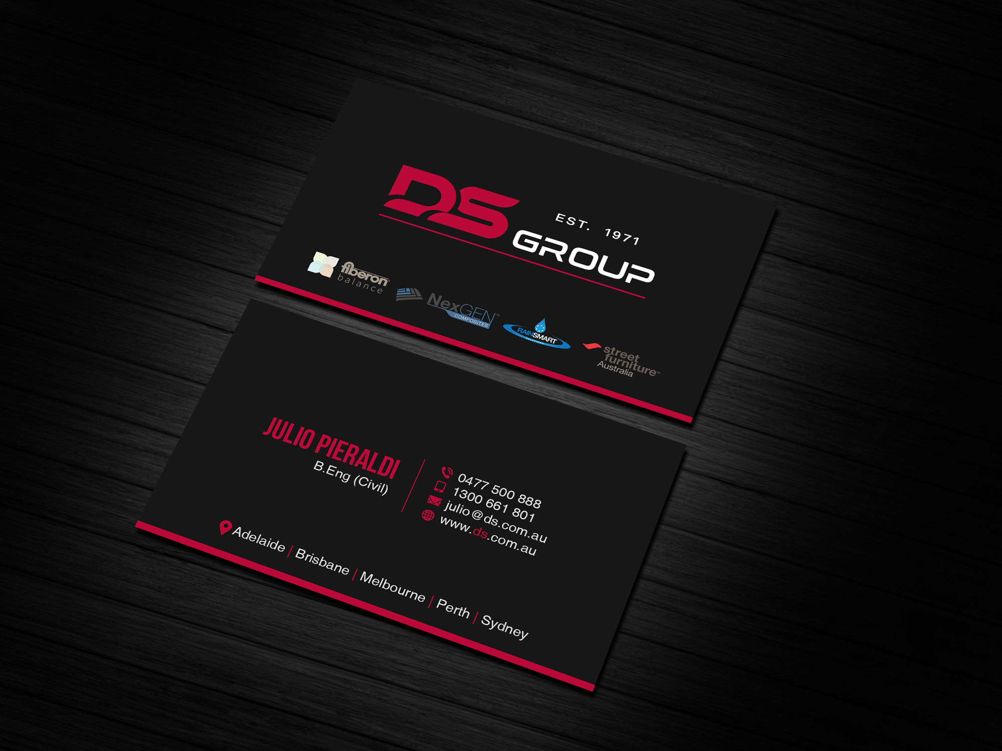 Business Card Design by Creations Box 2015 for DS Agencies Pty Ltd | Design #28065133