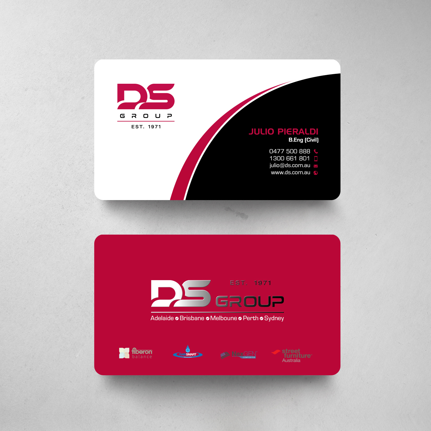 Business Card Design by chandrayaan.creative for DS Agencies Pty Ltd | Design #28051894
