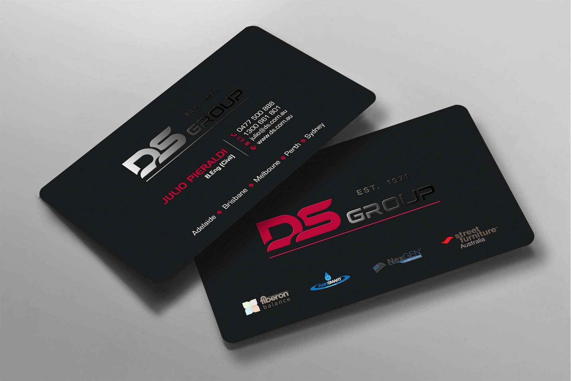 Business Card Design by chandrayaan.creative for DS Agencies Pty Ltd | Design #28057820