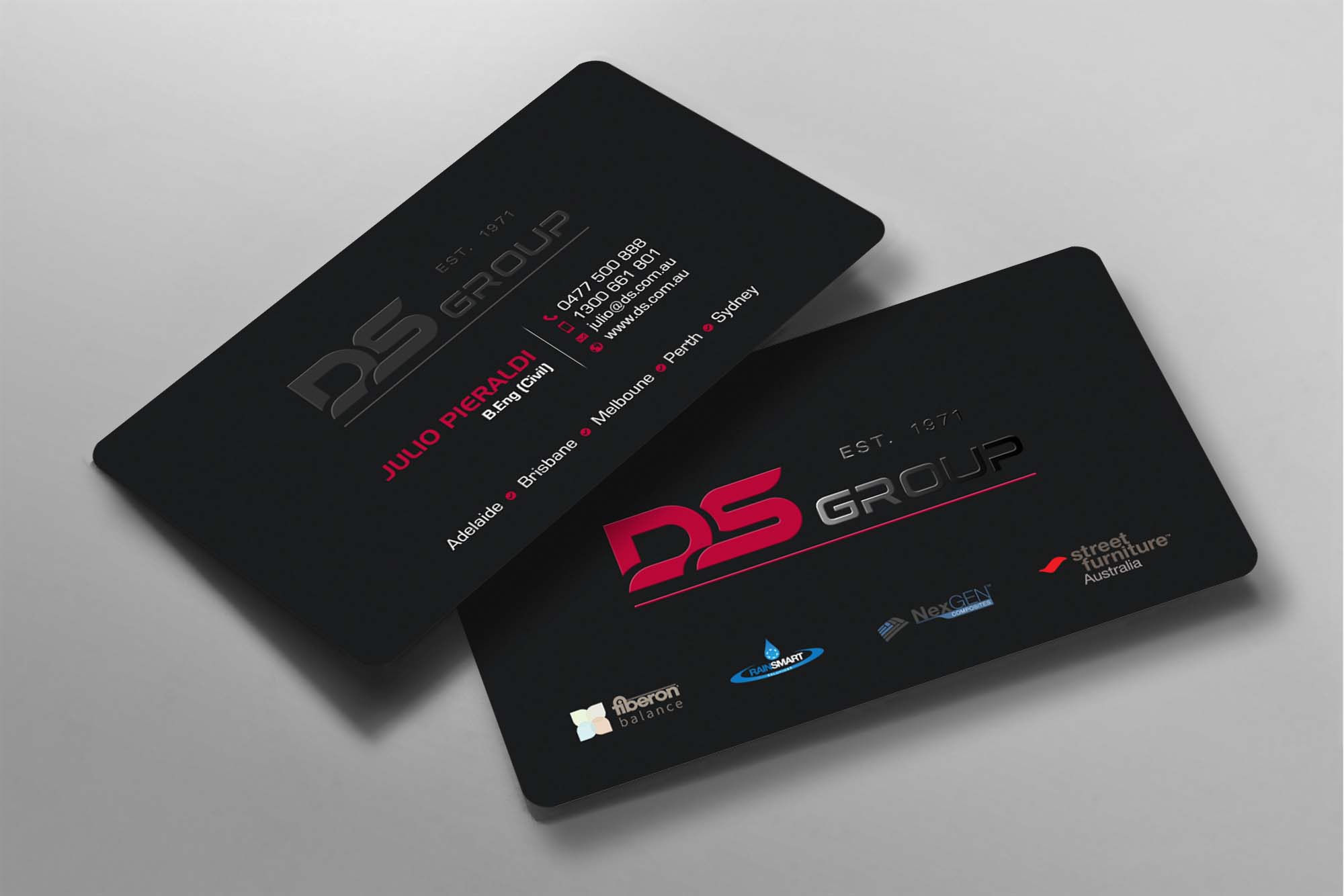 Business Card Design by chandrayaan.creative for DS Agencies Pty Ltd | Design #28059107