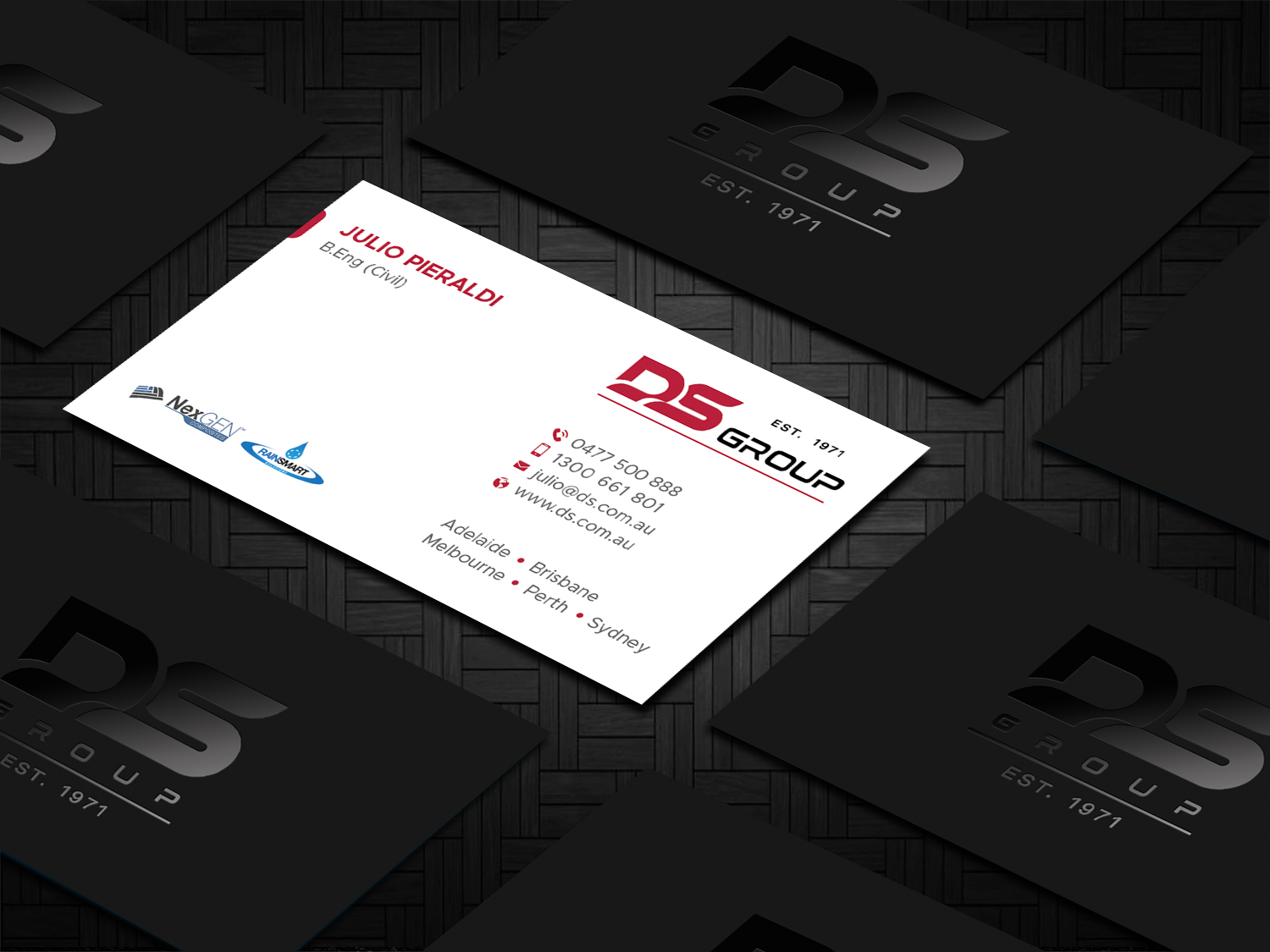 Diseño de Tarjeta de Presentación por DesignShout para DS Agencies Pty Ltd | Diseño #28059697