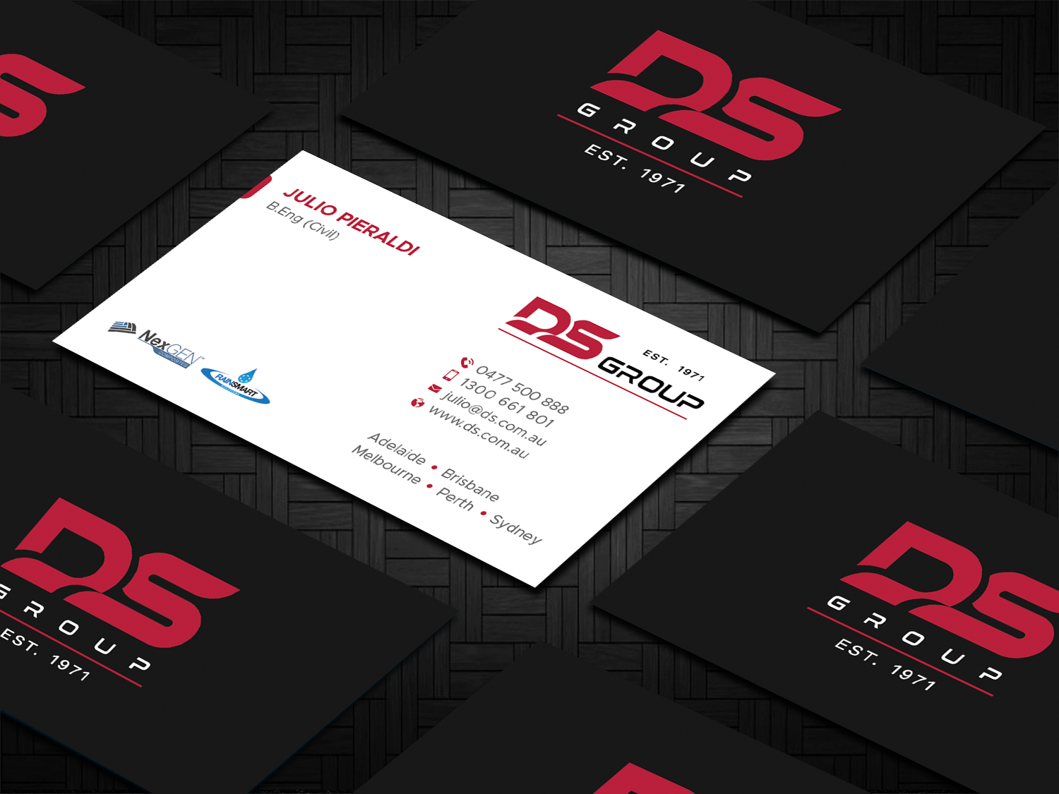 Diseño de Tarjeta de Presentación por DesignShout para DS Agencies Pty Ltd | Diseño #28059700