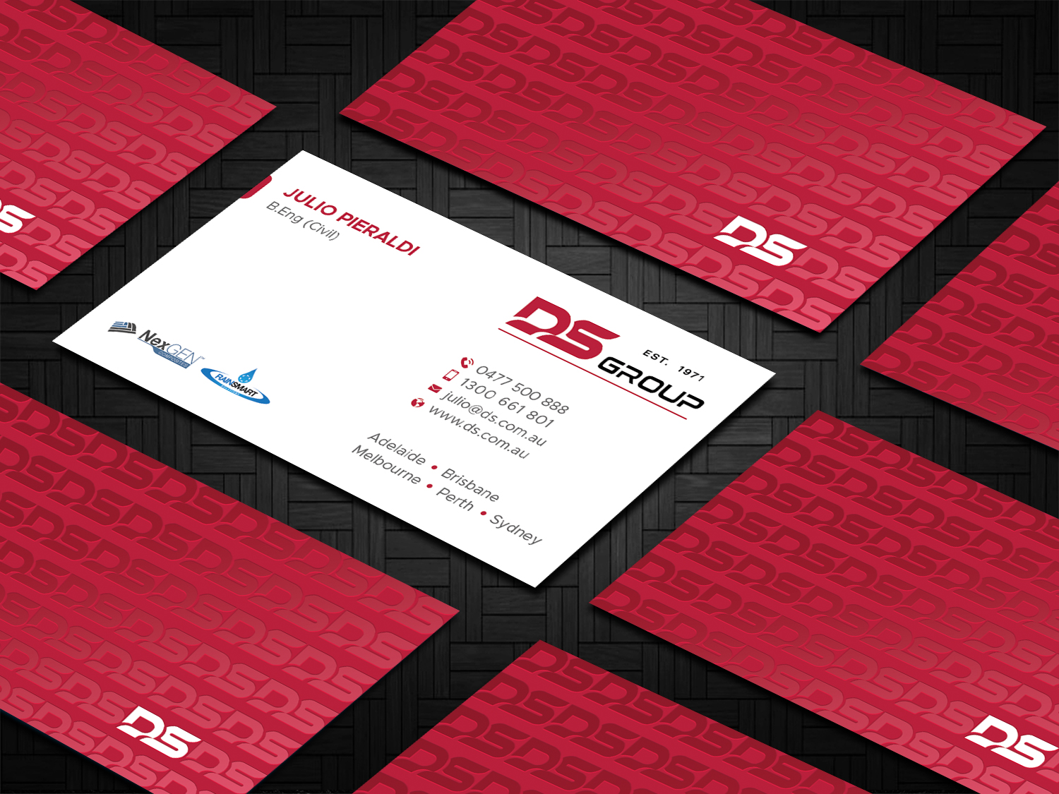 Visitenkarten-Design von DesignShout für DS Agencies Pty Ltd | Design #28059748