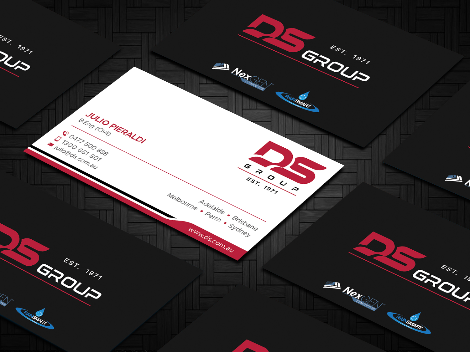 Diseño de Tarjeta de Presentación por DesignShout para DS Agencies Pty Ltd | Diseño #28059749